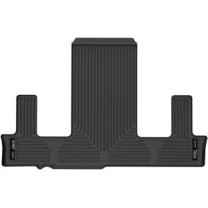 imageHusky Liners Xact Contour Floor Mats  Fits 20212024 Chevrolet Suburban amp GMC Yukon 20212024 Cadillac Escalade with 2nd Row Bucket Seats  3rd Row 1pc Black  55331