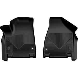 imageHusky Liners Xact Contour Floor Mats  Fits 20212025 Chrysler Pacifica Limited 20202021 Chrysler Pacifica Hybrid Touring  Front Row 2pc Black  50451