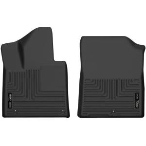 imageHusky Liners Xact Contour Floor Mats  Fits 20212025 Kia Sorento Excludes Hybrid  2nd Row 1pc Black  51991Front Row