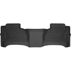imageHusky Liners Xact Contour Floor Mats  Fits 20222025 Toyota Tundra CrewMax  2nd Row 1pc Black  53791