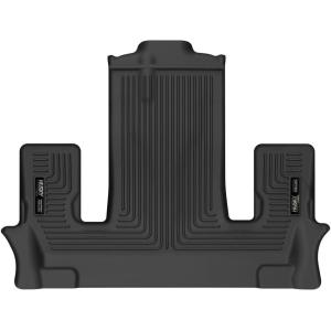imageHusky Liners Xact Contour Floor Mats  Fits 20222026 Ford Explorer w2nd Row Bucket wOut Console  3rd Row 1pc Black  51941