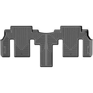 imageHusky Liners Xact Contour Floor Mats  Fits 20222026 Kia Carnival  2nd Row 1pc Black  77411