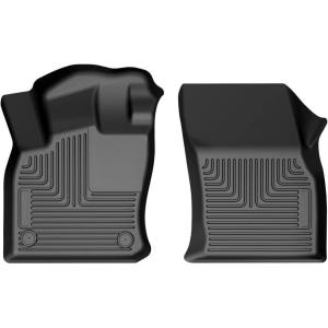 imageHusky Liners Xact Contour Floor Mats  Fits 20222026 Volkswagen Taos  Front Row 2pc Black  50721