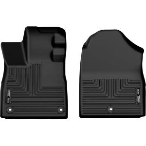 imageHusky Liners Xact Contour Floor Mats  Fits 20232026 Honda Pilot  2nd Row 1pc Black  50931Front Row