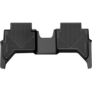 imageHusky Liners Xact Contour Floor Mats  Fits 20242026 Ford Ranger SuperCrew Crew Cab Will NOT Fit SuperCab EXT Cab  2nd Row 1pc Black  54121