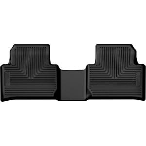 imageHusky Liners Xact Contour Floor Mats  Fits 20242026 Hyundai Santa Fe  2nd Row 1pc Black  54421
