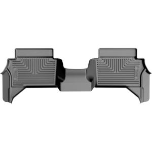 imageHusky Liners Xact Contour Floor Mats  Fits 20242026 Toyota Tacoma  Hybrid Double CAB ONLY  2nd Row 1pc Black  78371