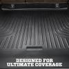 imageHusky Liners Weatherbeater Floor Mats  Fits 20252026 Toyota 4Runner Does Not Fit Hybrid  Front amp 2nd Row 3pc Black  965312025  2026 4Runner  Cargo