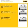 imageHusky Liners Weatherbeater Grey  Custom Fit for 20052015 Toyota Tacoma DoubleAccessStandard Cab Front Liners 33x23x4 inches Thermoplastic Olefin TPO Made in USA