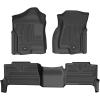 imageHusky Liners Weatherbeater Floor Mats  Fits 20002006 Chevrolet Tahoe 20022006 Cadillac Escalade  Front amp 2nd Row  Black 3pc  93541
