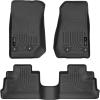 imageHusky Liners Weatherbeater Floor Mats  Fits 20072018 Jeep Wrangler JK Unlimited 4Door  Front amp 2nd Row 3pc Black  93971