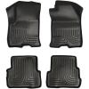 imageHusky Liners Weatherbeater Floor Mats  Fits 20082011 Ford Focus  Front amp 2nd Row 3pc Black  98311