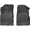 imageHusky Liners Weatherbeater Floor Mats  Fits 20102017 Chevrolet Equinox 20102017 GMC Terrain  Front Row 2pc Black  13361