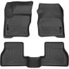 imageHusky Liners Weatherbeater Floor Mats  Fits 20122015 Ford Focus  Front amp 2nd Row 3pc Black  98771Black