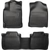 imageHusky Liners Weatherbeater Floor Mats  Fits 20132015 Lexus ES300H amp Lexus ES350  Front amp 2nd Row 3pc Black  98961