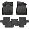 imageHusky Liners Weatherbeater Floor Mats  Fits 20132020 Nissan Pathfinder  Front amp 2nd Row 3pc Black  93791
