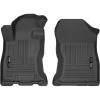 imageHusky Liners Weatherbeater Floor Mats  Fits 20192024 Subaru Forester  Front Row 1pc Black  15391