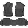 imageHusky Liners Weatherbeater Floor Mats  Fits 20192026 Subaru Ascent  Front amp 2nd Row 3pc Black  95871Black