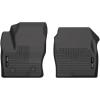 imageHusky Liners Weatherbeater Floor Mats  Fits 20202024 Ford Transit Connect wVinyl Flooring  Front Row 2pc Black  13351