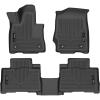 imageHusky Liners Weatherbeater Floor Mats  Fits 20202026 Lincoln Aviator  Front amp 2nd Row 3pc Black  99331Front  2nd Row
