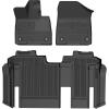 imageHusky Liners Weatherbeater Floor Mats  Fits 20212026 Toyota Sienna 2nd Row Bench Seats  Front amp 2nd Row 3pc Black  93841