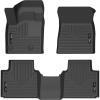 imageHusky Liners Weatherbeater Floor Mats  Fits 20222025 Mitsubishi Outlander  Front amp 2nd Row 4pc Black  95191Front  2nd Row