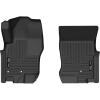 imageHusky Liners Weatherbeater Floor Mats  Fits 20222026 Nissan Frontier Crew CAB ONLY  2nd Row 1pc Black  145212008  2021 Front Row