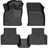 imageHusky Liners Weatherbeater Floor Mats  Fits 20222026 Volkswagen Taos  Front amp 2nd Row 3pc Black  95251