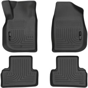imageHusky Liners Weatherbeater Floor Mats  Fits 20052010 Chevrolet Cobalt 20072009 Pontiac G5  Front amp 2nd Row 4pc Black  98101