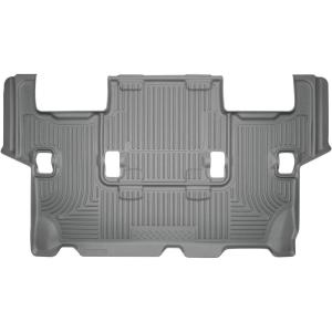 imageHusky Liners Weatherbeater Floor Mats  Fits 20072017 Ford Expedition Lincoln Navigator  3rd Row 1pc Black  14371Grey