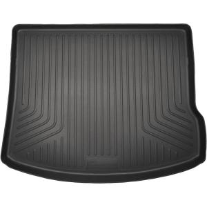 imageHusky Liners Weatherbeater Floor Mats  Fits 20142018 Mazda 3 HatchbackSedan  Front amp 2nd Row 3pc Black  98651Trunk Liner