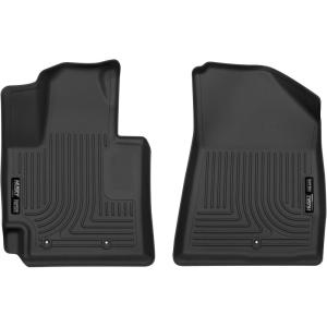 imageHusky Liners Weatherbeater Floor Mats  Fits 20142019 Kia Soul  Front Row 2pc Black  17381