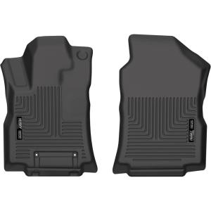 imageHusky Liners Weatherbeater Floor Mats  Fits 20192026 Subaru Ascent  Front Row 1pc Black  15381