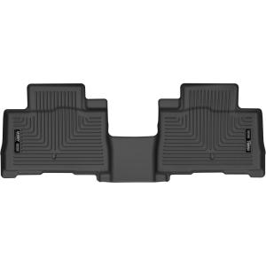 imageHusky Liners Weatherbeater Floor Mats  Fits 20202026 Lincoln Aviator  Front amp 2nd Row 3pc Black  993312nd Row