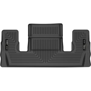 imageHusky Liners Weatherbeater Floor Mats  Fits 20202026 Lincoln Aviator  Front amp 2nd Row 3pc Black  993313rd Row