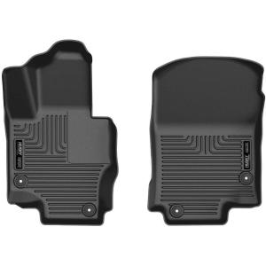 imageHusky Liners Weatherbeater Floor Mats  Fits 20202026 MercedesBenz GLE350 GLE450 amp GLE63 AMG S  Front Row 1pc Black  15861