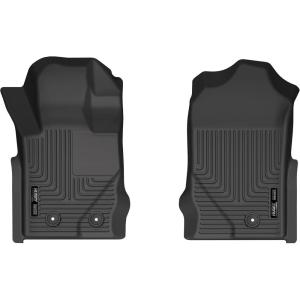 imageHusky Liners Weatherbeater Floor Mats  Fits 20212026 Ford Bronco 4Door  Front Row 1pc Black  15821