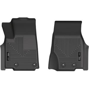 imageHusky Liners Weatherbeater Floor Mats  Fits 20212026 Jeep Grand Cherokee L w 2nd Row Bench Seat  Front Row 1pc Black  15671