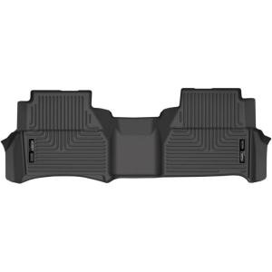 imageHusky Liners Weatherbeater Floor Mats  Fits 20222026 Nissan Frontier Crew CAB ONLY  2nd Row 1pc Black  145212022  2026 2nd Row