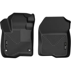 imageHusky Liners Weatherbeater Floor Mats  Fits 20232026 Honda CRV Includes Hybrid  Front Row 2pc Black  17281