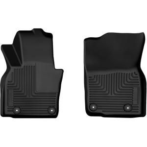 imageHusky Liners Weatherbeater Floor Mats  Fits 20242026 Hyundai Santa Fe  Front Row 2pc Black  13561