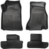 imageHusky Liners Weatherbeater Floor Mats  Fits 20082010 Dodge Challenger  Front amp 2nd Row 4pc Black  98021