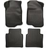 imageHusky Liners Weatherbeater Floor Mats  Fits 20082012 Chevrolet Malibu 20072009 Saturn Aura  Front amp 2nd Row 4pc Black  98111