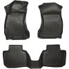 imageHusky Liners Weatherbeater Floor Mats  Fits 20102012 Subaru Legacy amp Subaru Outback  Front amp 2nd Row 3pc Black  98841