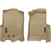 imageHusky Liners Weatherbeater Floor Mats  Fits 20112017 Ford Expedition incl 1517 EL Platinum 20112015 Lincoln Navigator Base 20112017 Navigator LReserveSelect  Front Row 2pc Tan  18373Tan