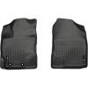 imageHusky Liners Weatherbeater Floor Mats  Fits 20122017 Toyota Prius V  Front amp 2nd Row 3pc Black  9891120122016 Prius C  Front Row