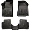imageHusky Liners Weatherbeater Floor Mats  Fits 20132016 Dodge Dart  Front amp 2nd Row 3pc Black  99021