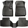 imageHusky Liners Weatherbeater Floor Mats  Fits 20142020 Mazda 6 Grand Touring  Front amp 2nd Row 3pc Black  99791Weatherbeater Front  2nd Seat Floor Mats