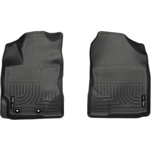 imageHusky Liners Weatherbeater Floor Mats  Fits 20122017 Toyota Prius V  Front amp 2nd Row 3pc Black  9891120122016 Prius C  Front Row