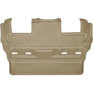 imageHusky Liners Weatherbeater Floor Mats  Fits 20152020 Cadillac Escalade Chevrolet Tahoe GMC Yukon w2nd Row Bucket Seat  3rd Row 1pc Tan  19303